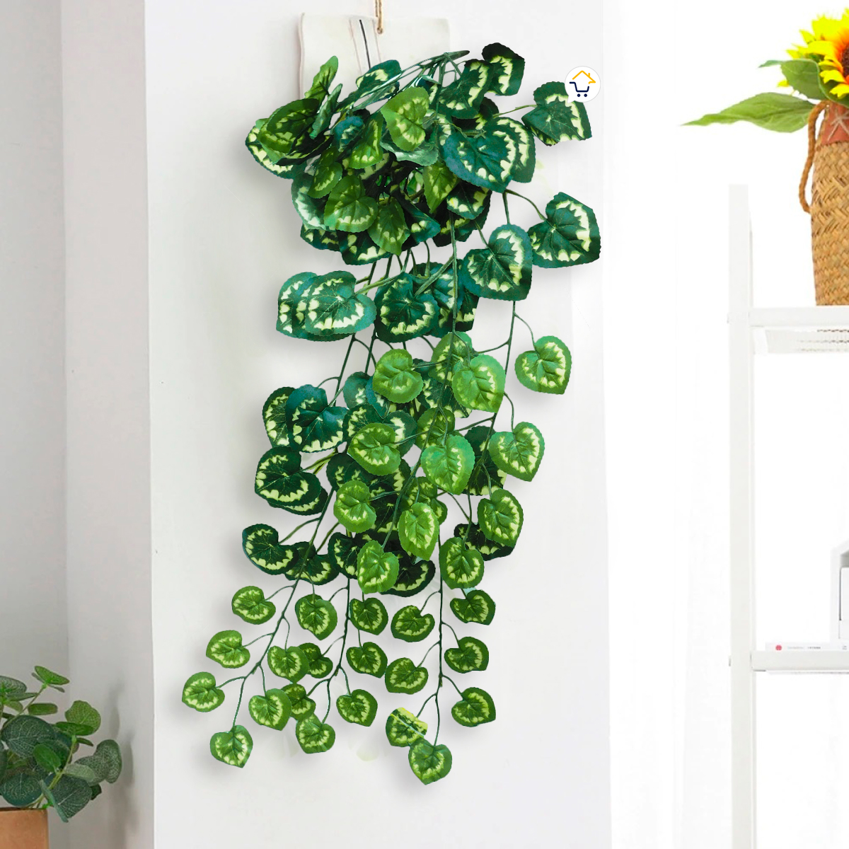 Miniatura 3 de Planta Artificial Follaje 107HT